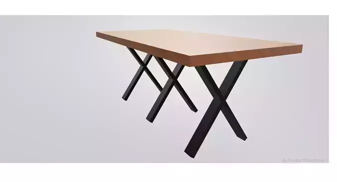 Modern Dinner Table 