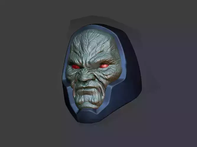 DC Comic Darkseid Head Sculpt - Action Figures Custom Head 3D print model
