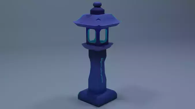 Lamp post stylized