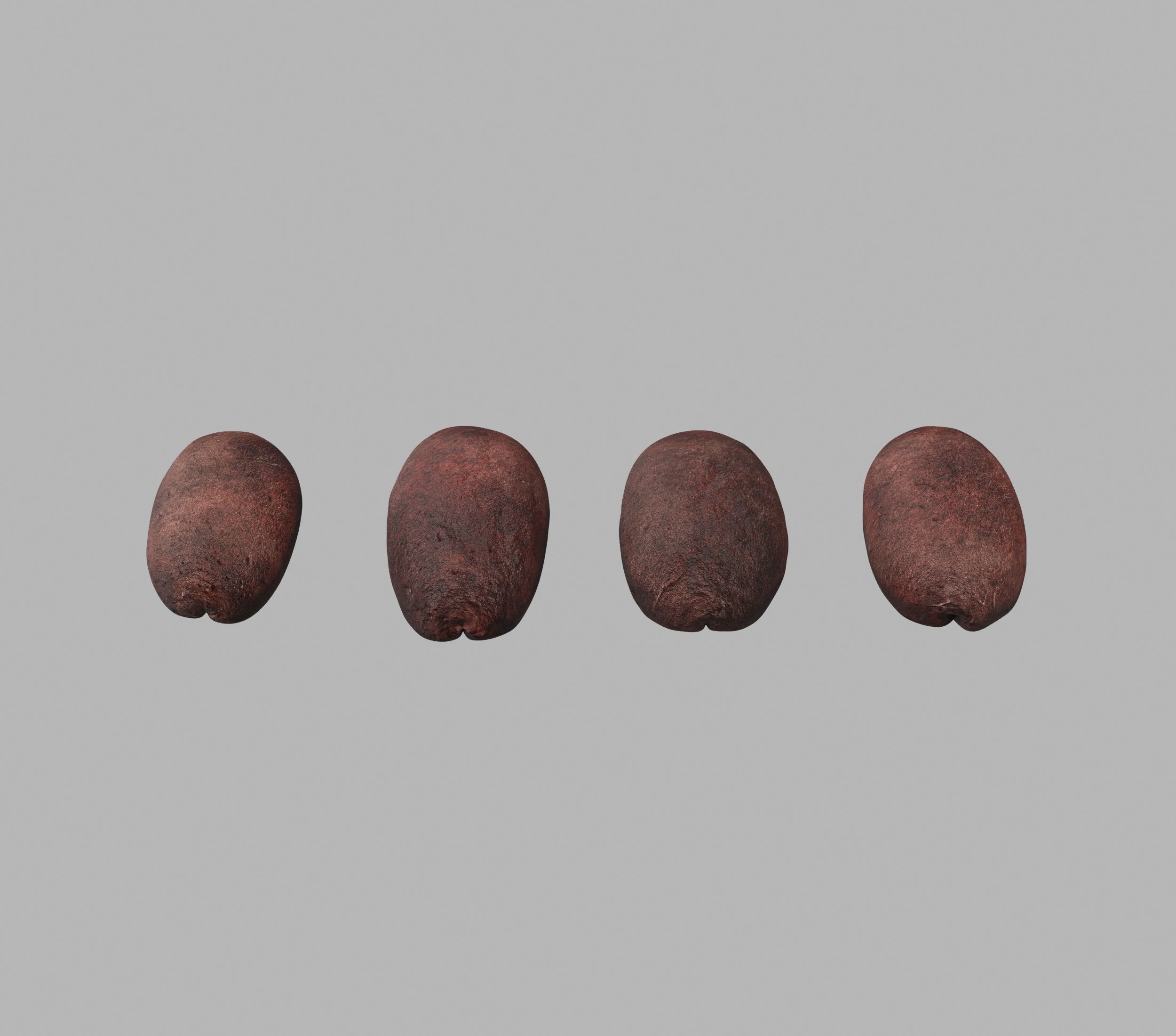 Coffee Beans jar 3D model_4