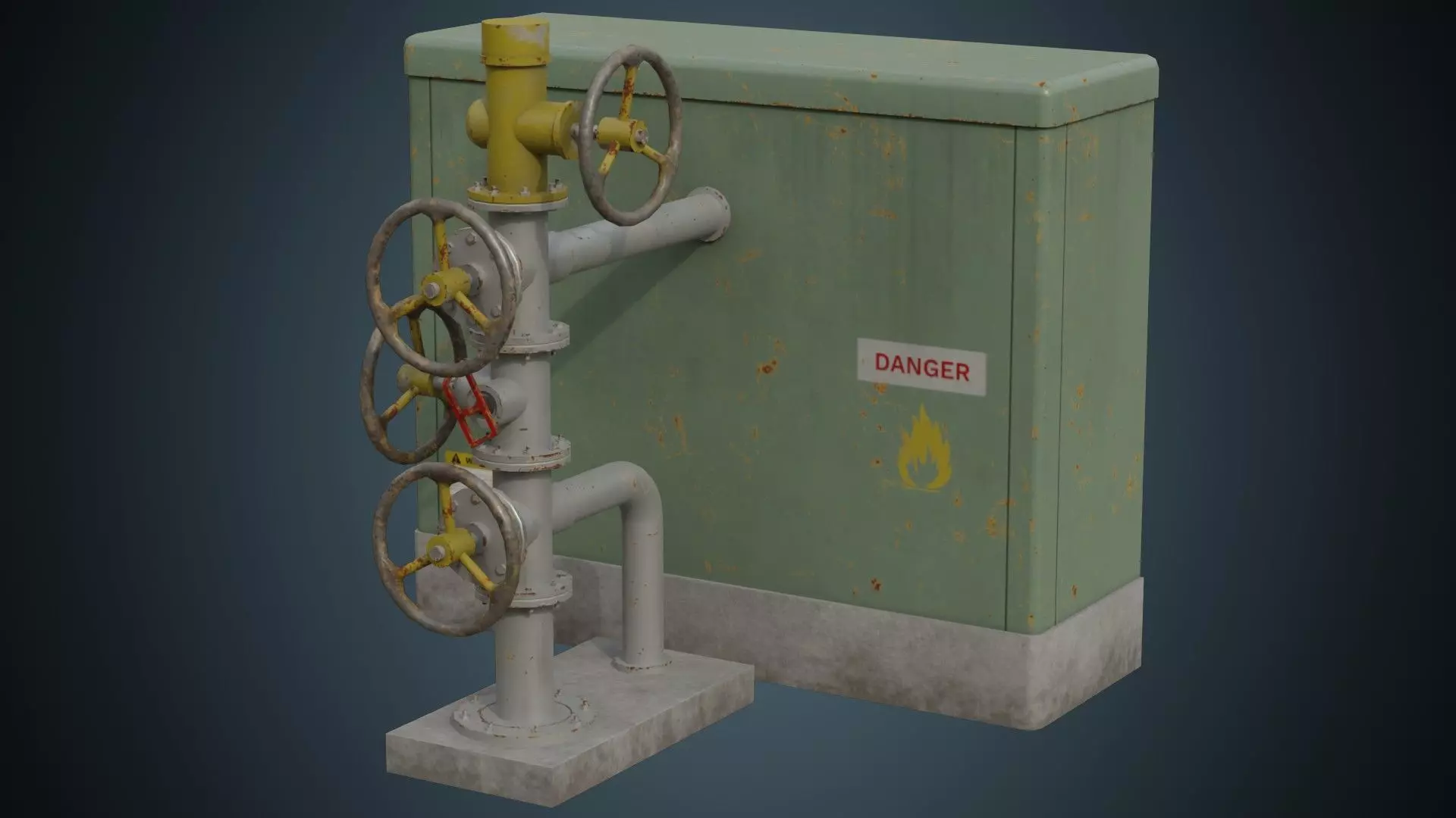 Valves 1B Low-poly 3D model_0