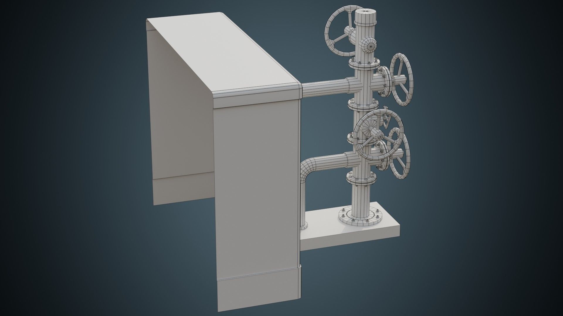 Valves 1B Low-poly 3D model_6