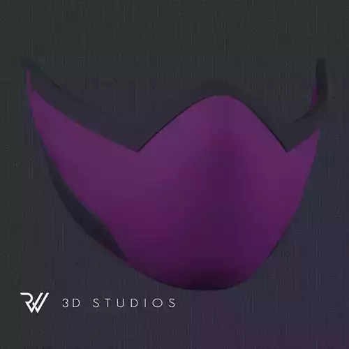MK11 Mileena Mask V1 - STL File