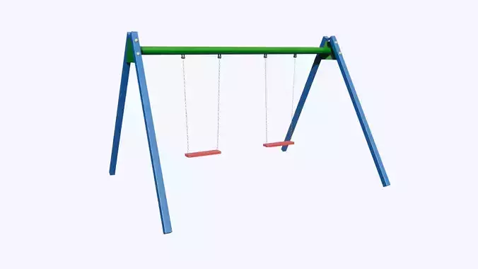 Playground metal swing Hustawka Metalowa Plac Zabaw