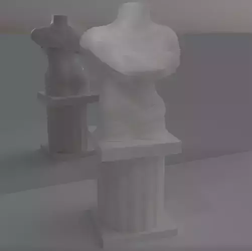 Marble Woman 3D model