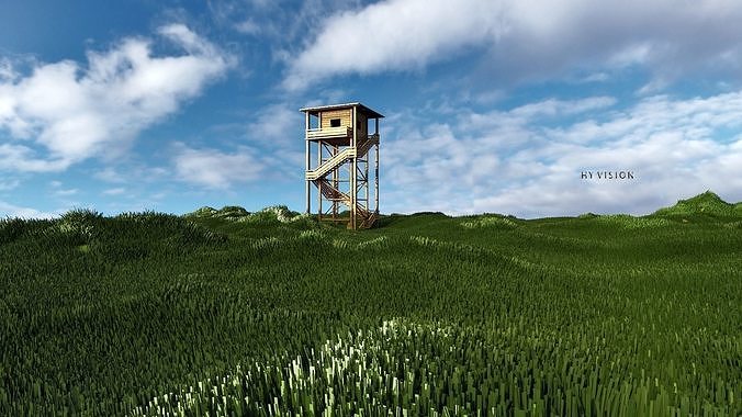 Green land  3D model