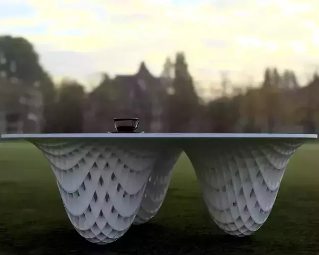Parametric Table 3D model