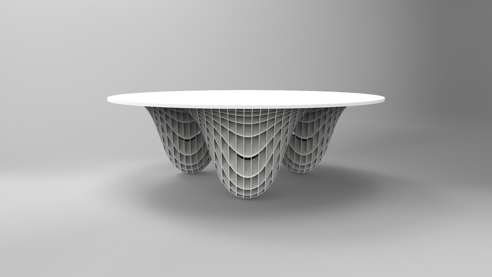 Parametric Table 3D model_3