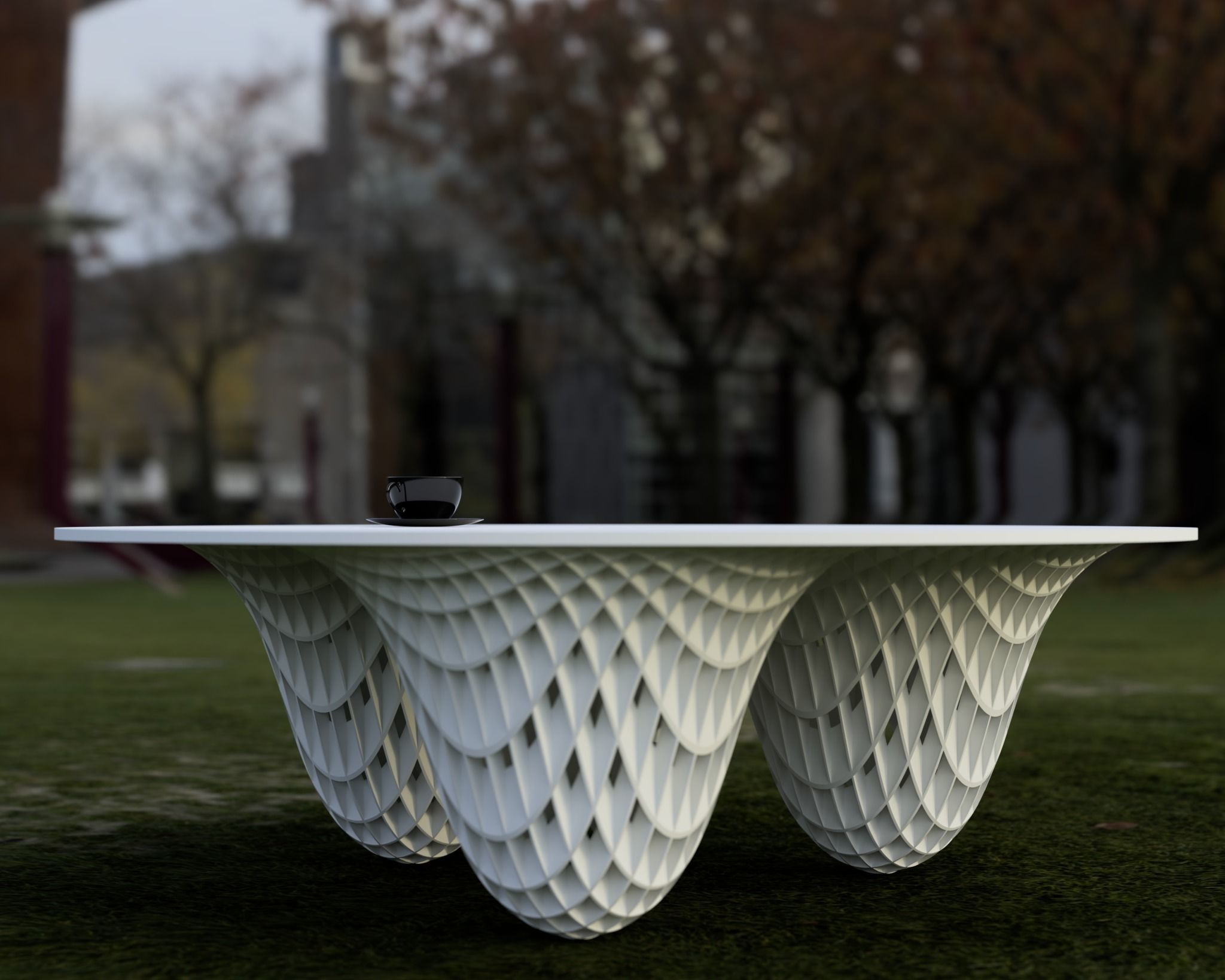 Parametric Table 3D model_1