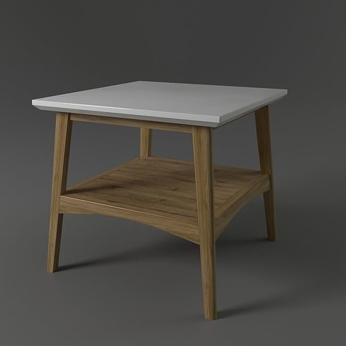 End Table 3d model 3D model