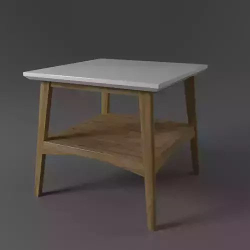End Table 3d model