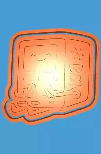 MakeIT Adventure Times Cookie Cutter Bibo With Frame