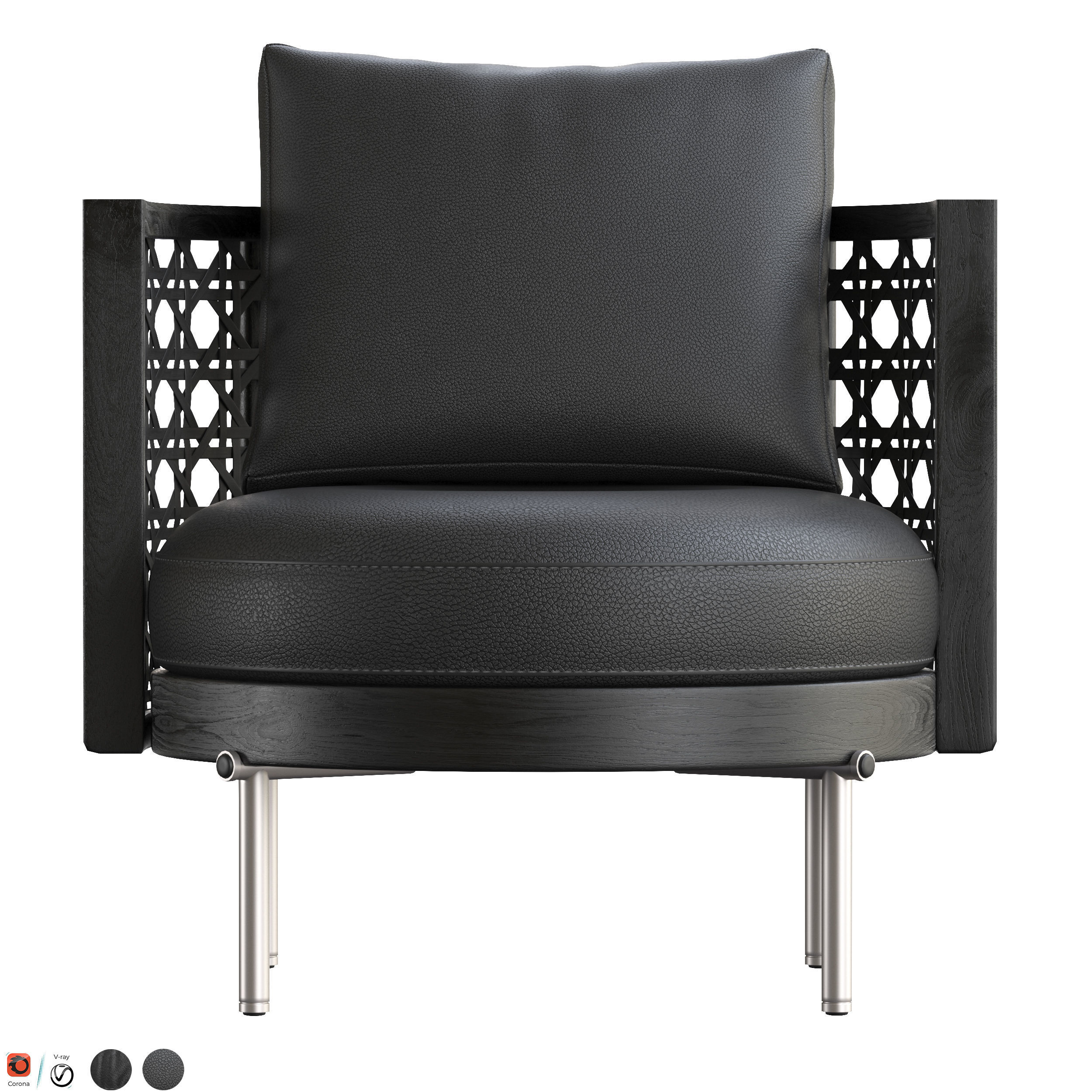 TORII NEST ARMCHAIR Minotti 3D model CGTrader