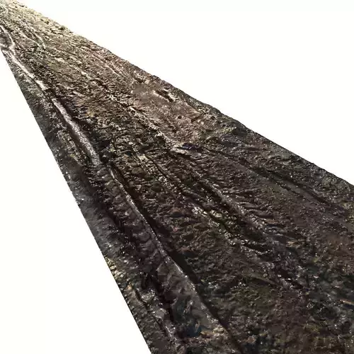 Dirt road material 05 Low-poly 3D model