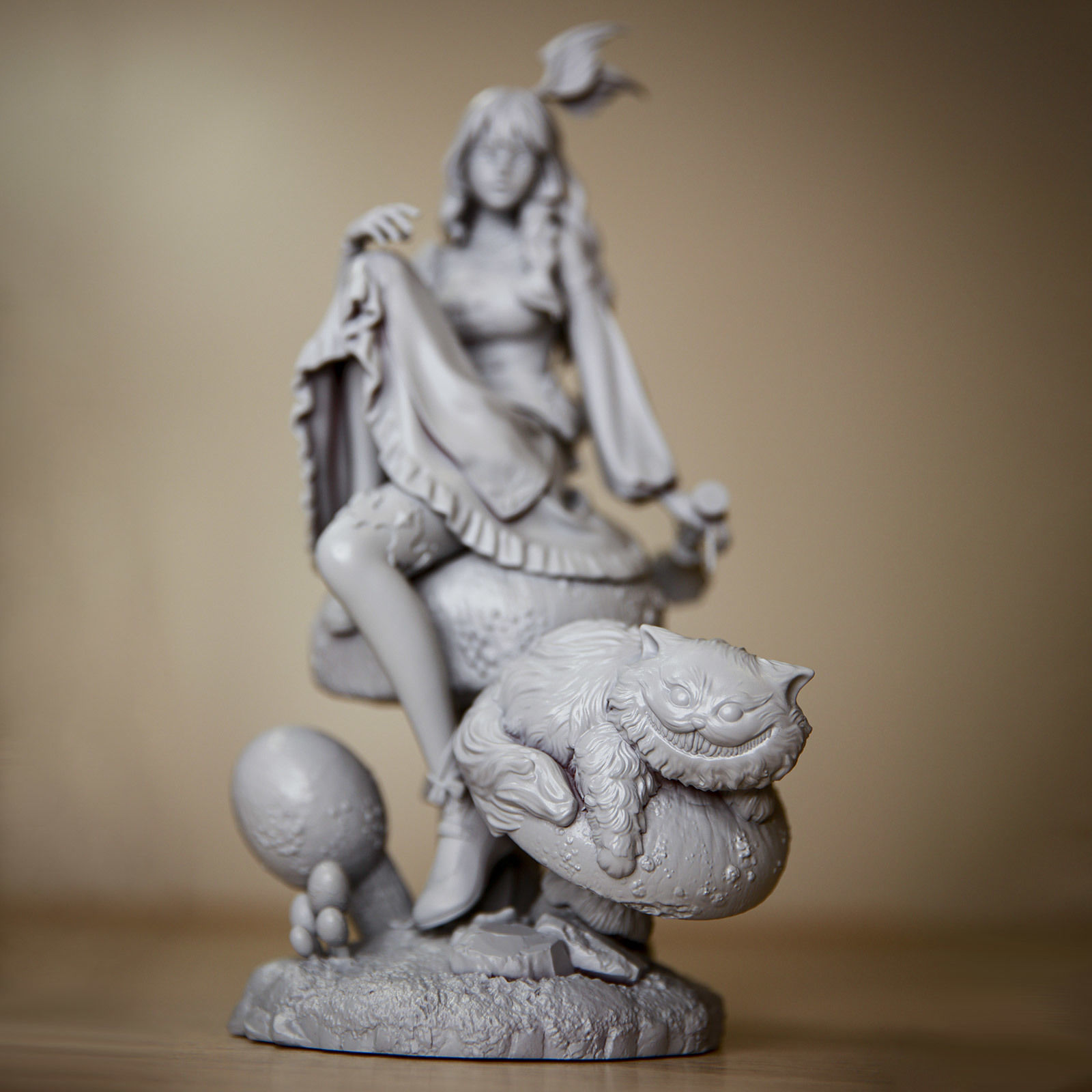 Alice in Wonderland - Version 1 3D print model_3