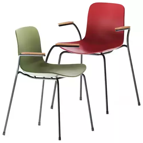 Langue Stack Armrest Chair by NORR11