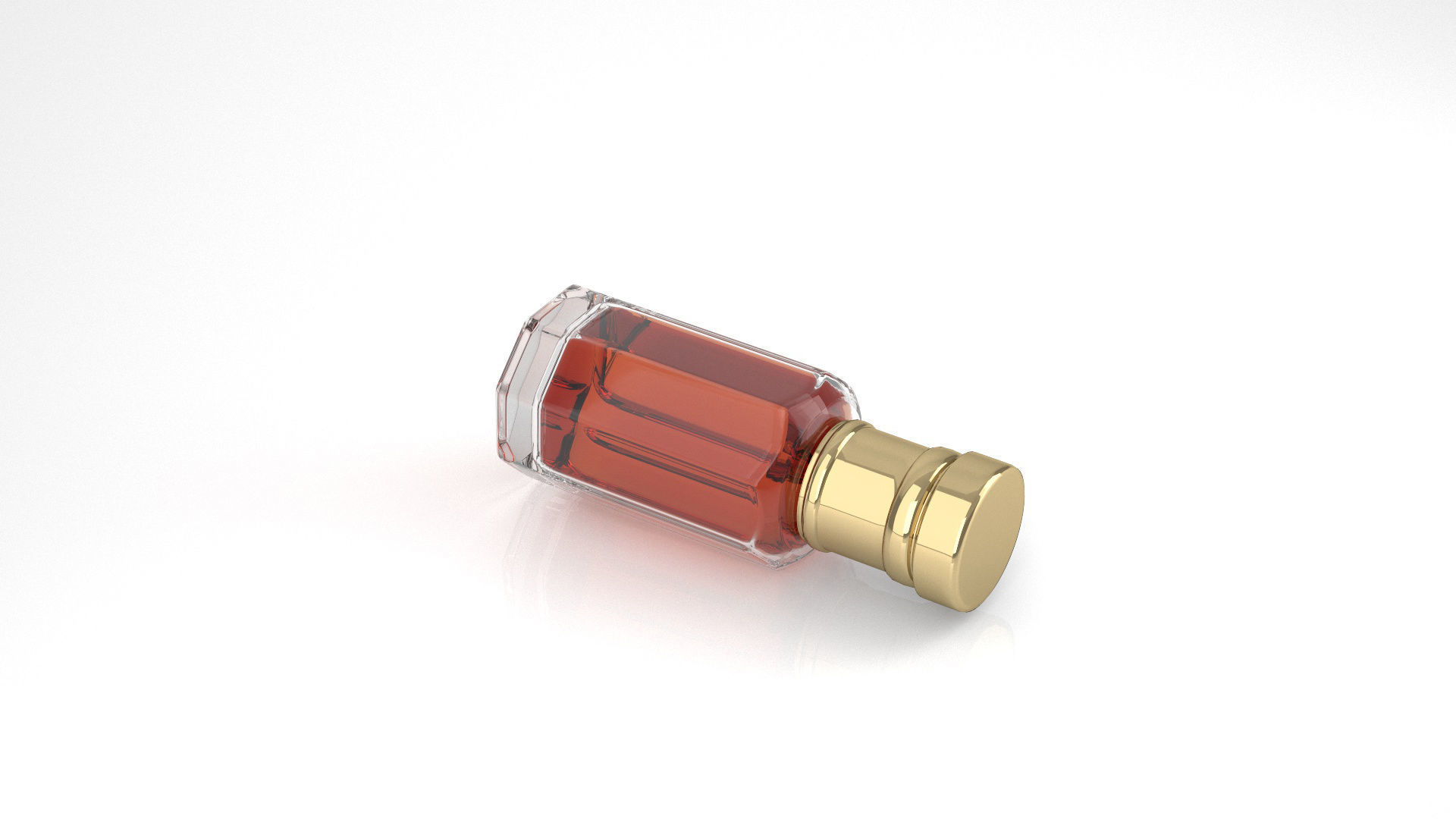 Pefume bottle tola  3D model_3