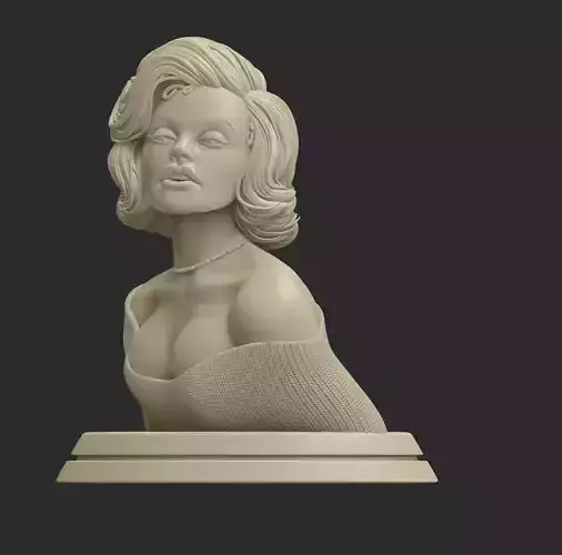 Marilyn Monroe 3D print model