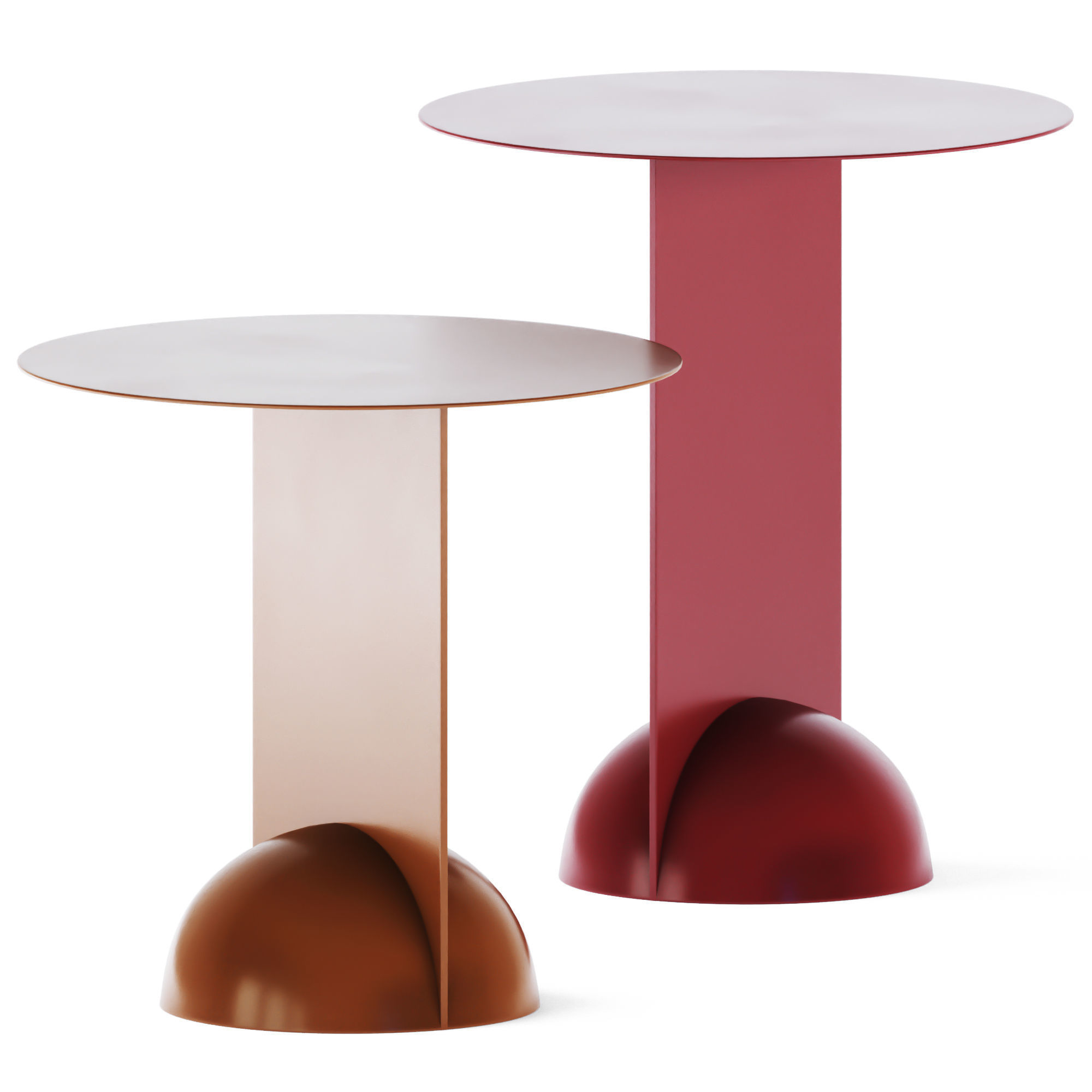 Coffee Table Combination by Bonaldo 3D model_1