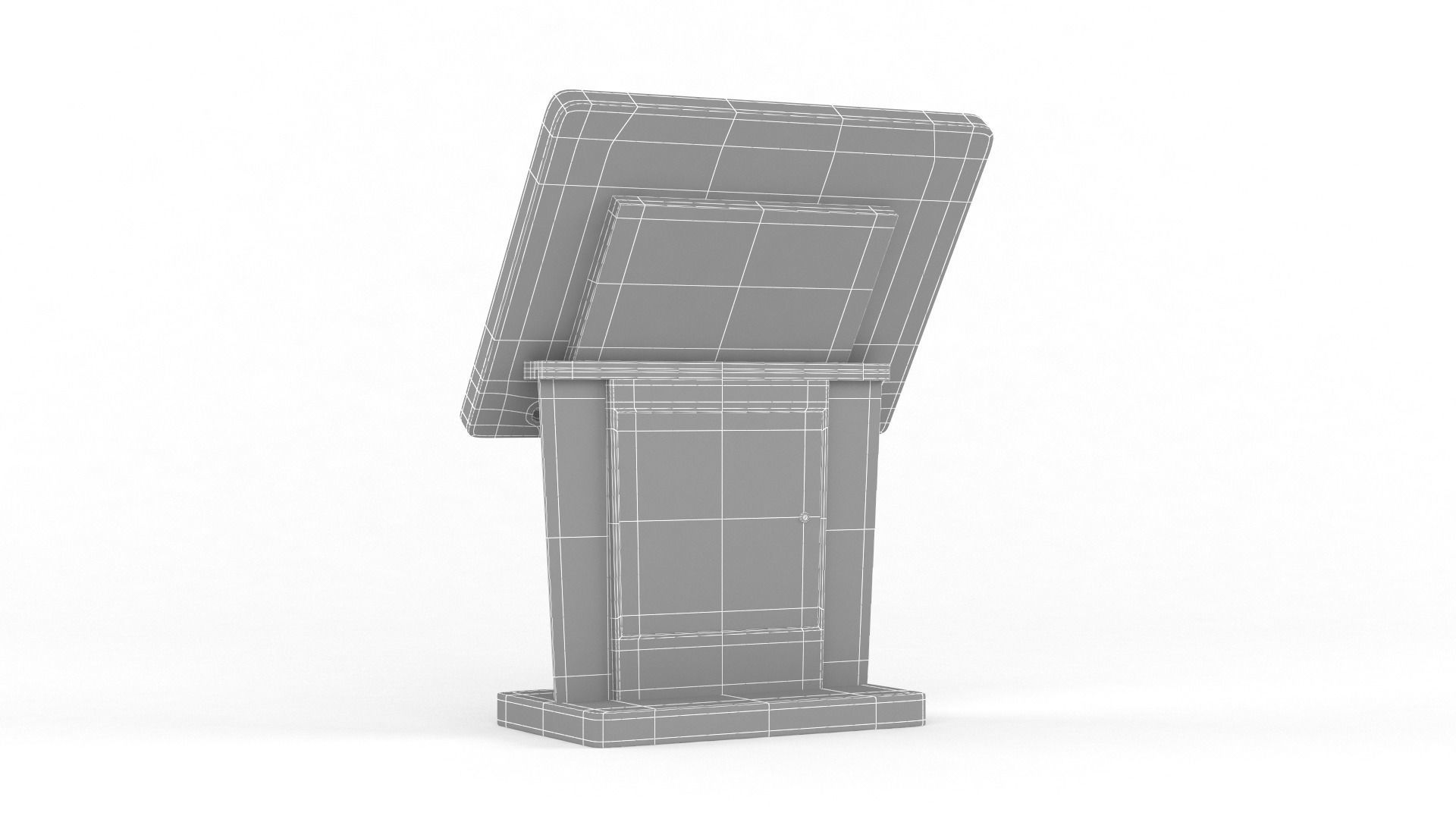 Information Kiosk 3D model_12