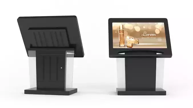 Information Kiosk 3D model