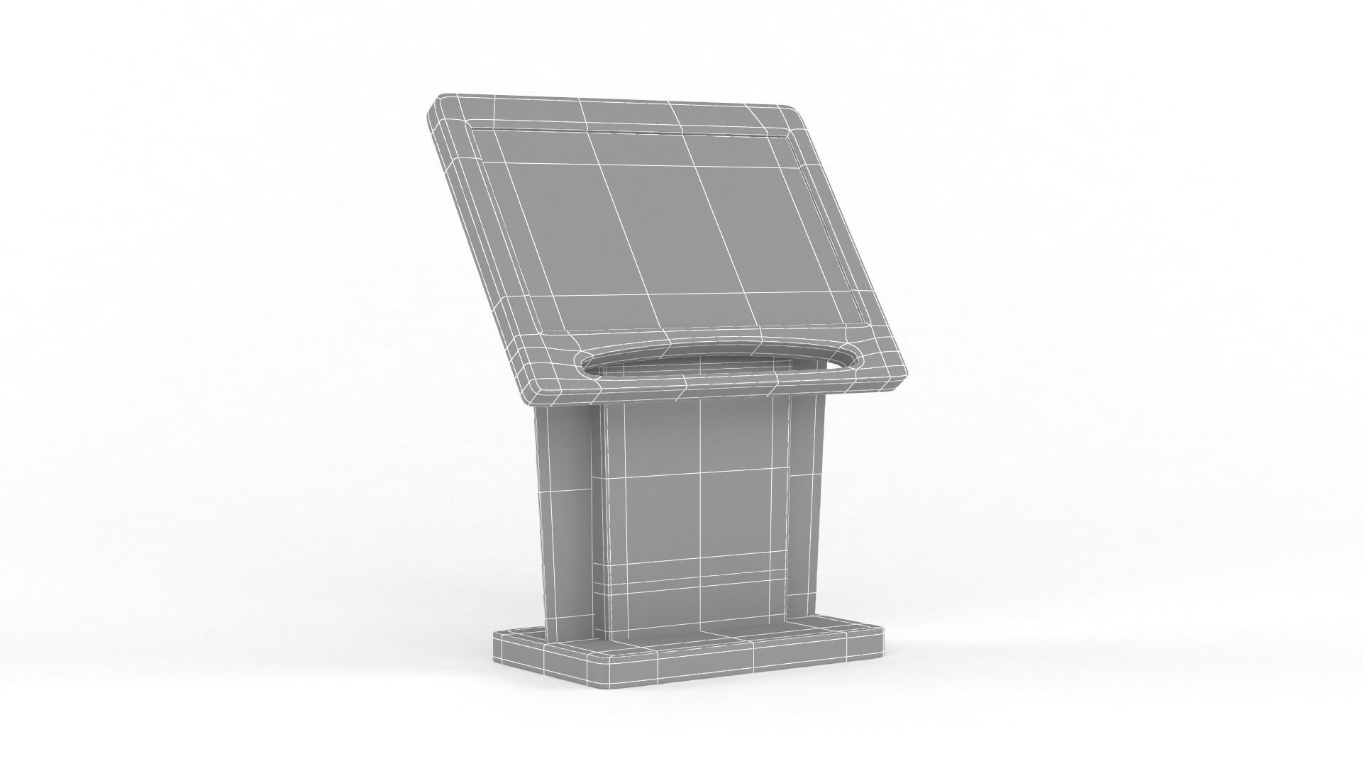 Information Kiosk 3D model_15