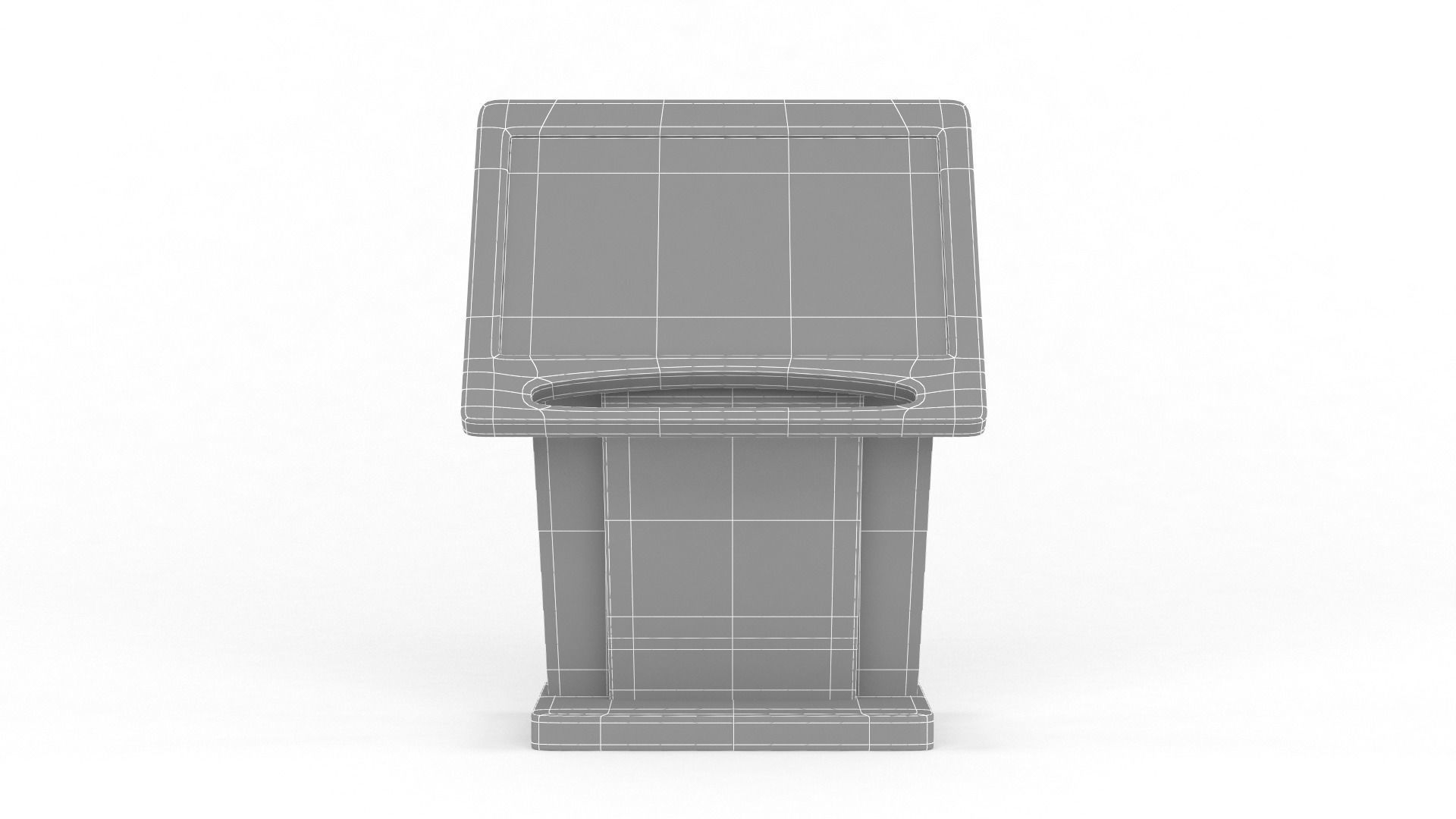 Information Kiosk 3D model_9