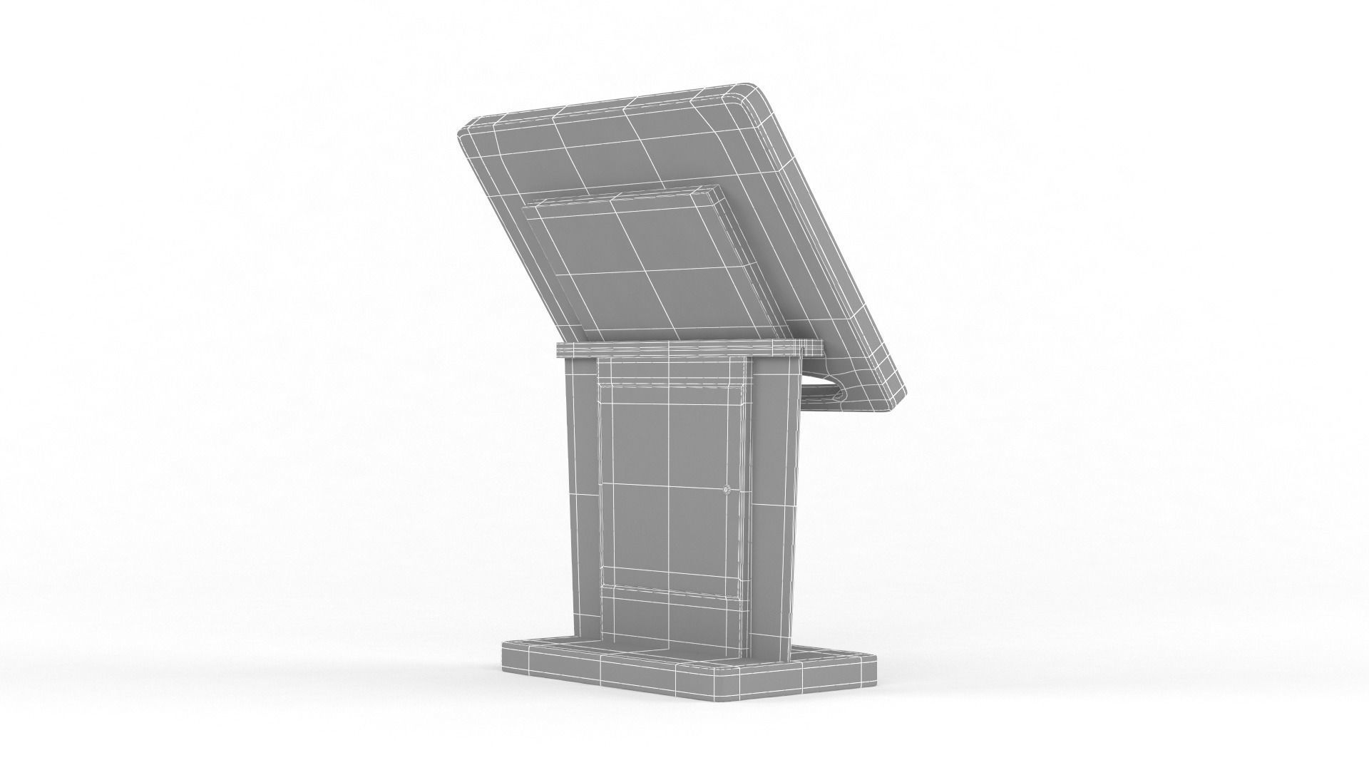 Information Kiosk 3D model_14