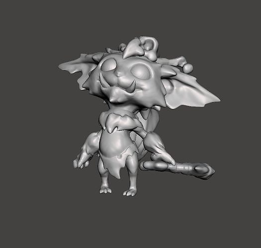 Gnar 3D Model creature 3D print model
