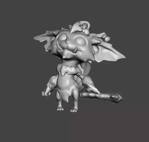 Gnar 3D Model creature
