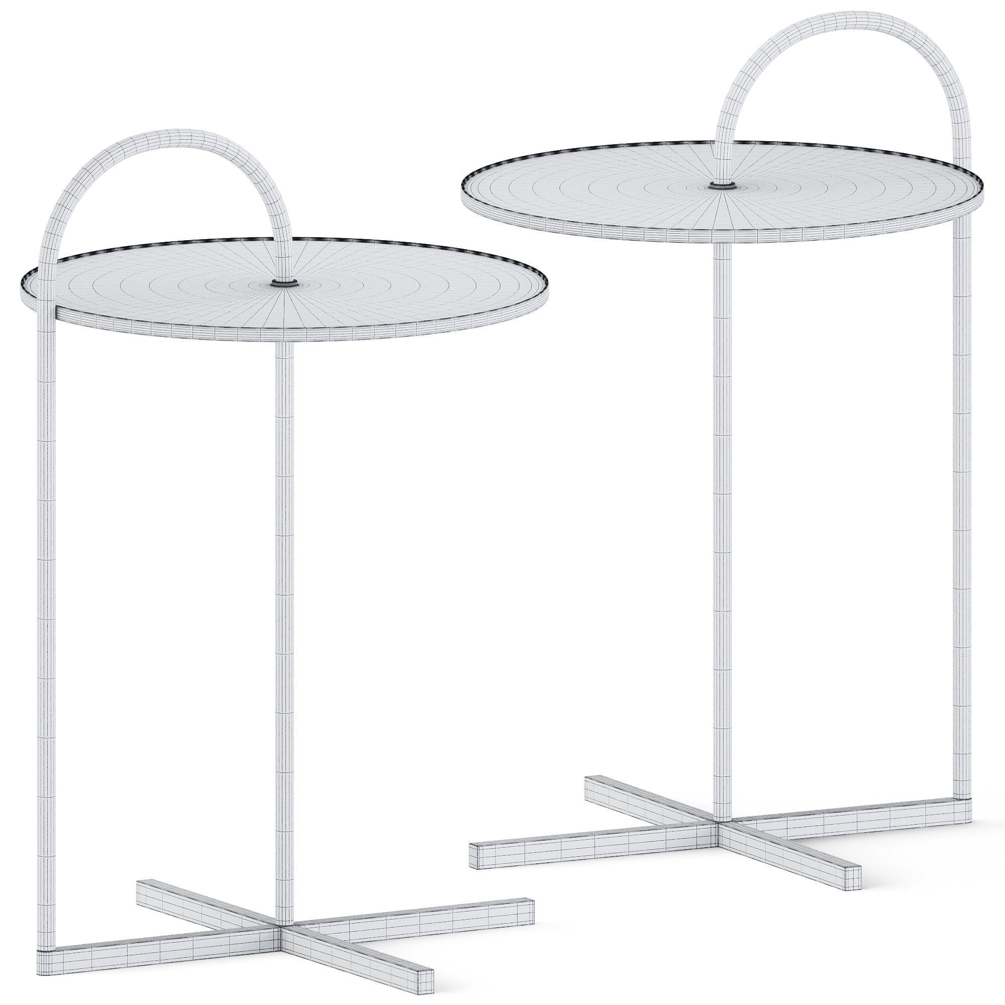 Side Tables Rolf Benz 902 by Rolf Benz 3D model_2