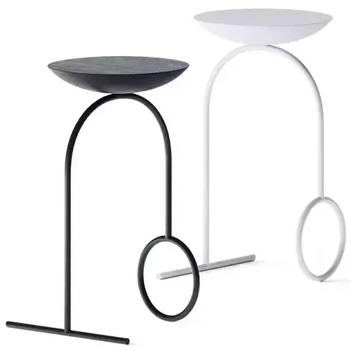 Side Tables Giro by Viccarbe 3D model