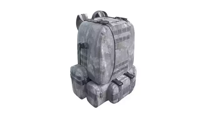 Military Backpack Gray