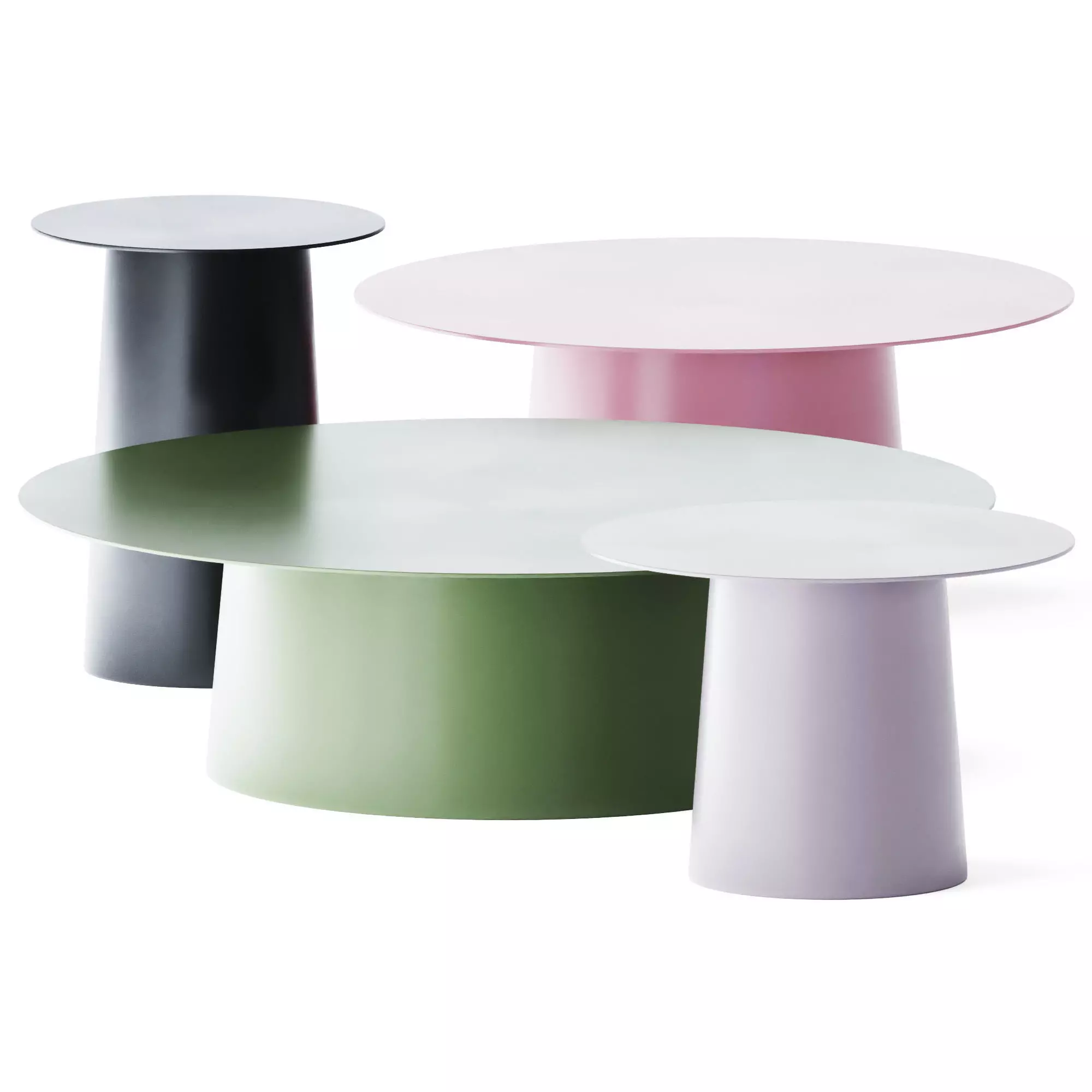 Circula Collection Coffee Tables by Blu Dot 3D model_0