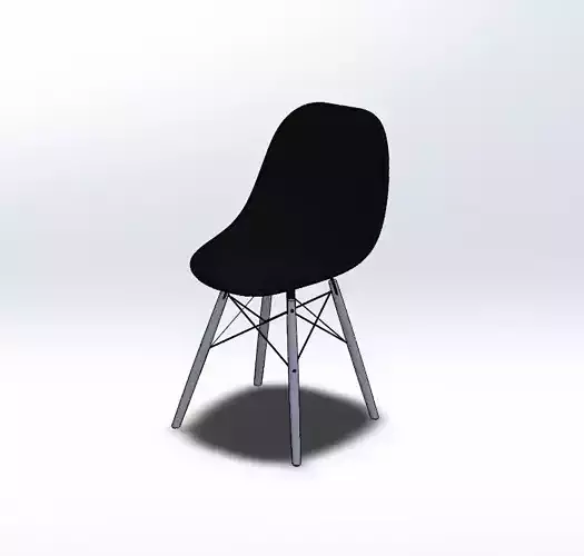 Eames Chair 3D model Free 3D model
