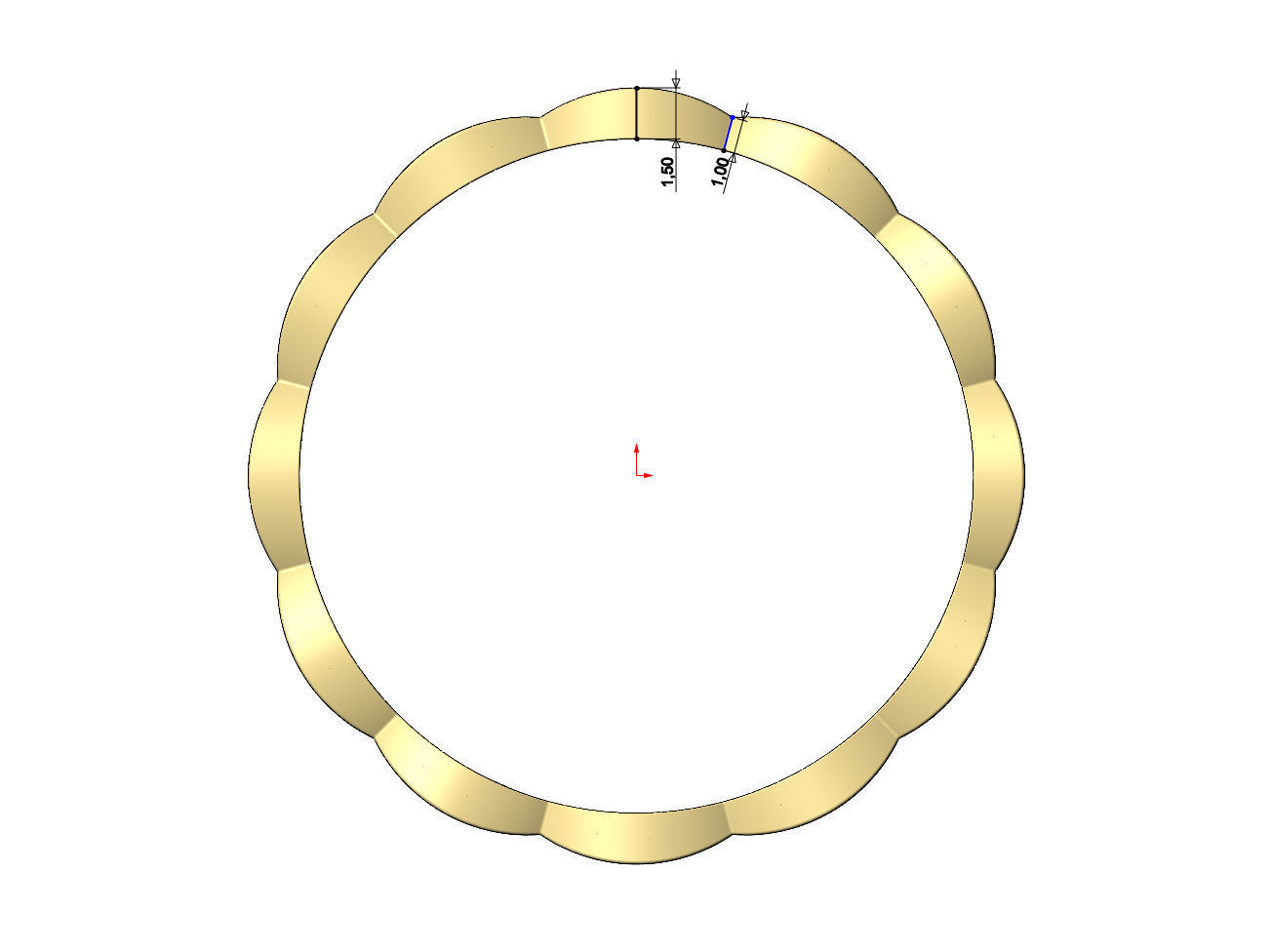 Rounded motif stacker band US size 4to10 3D print model_4