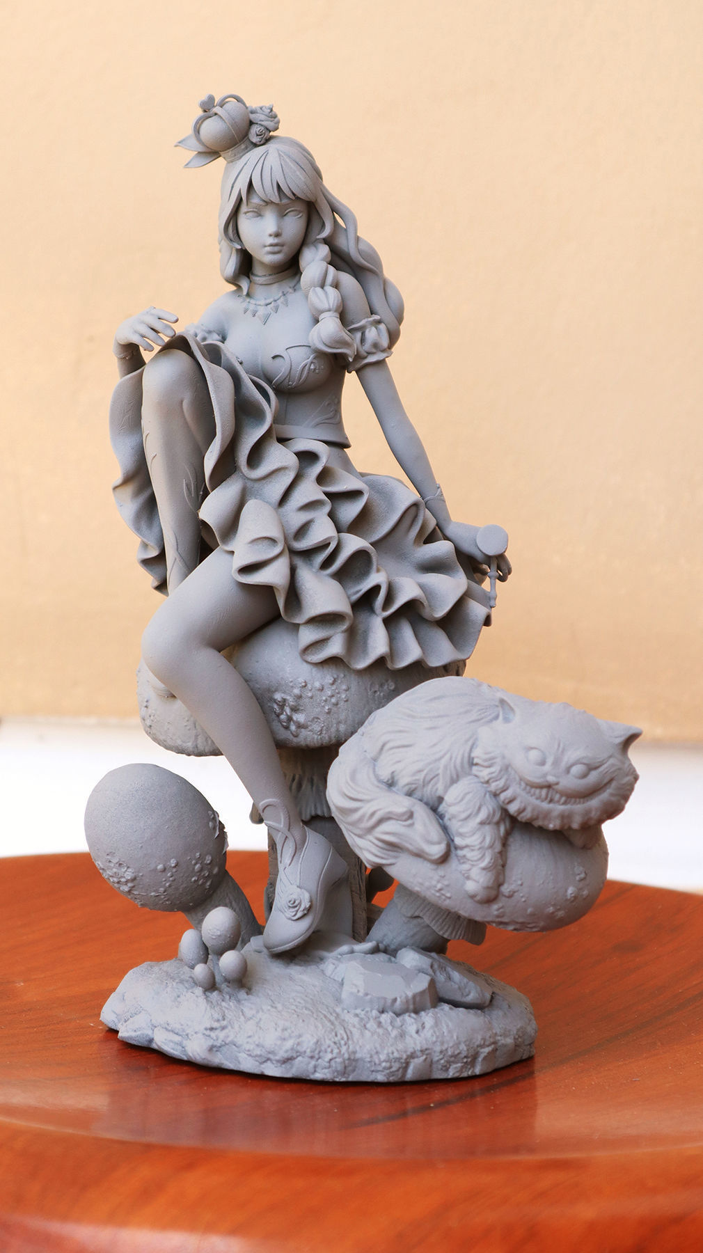 Alice in Wonderland - Version 1 and 2 3D print model_5