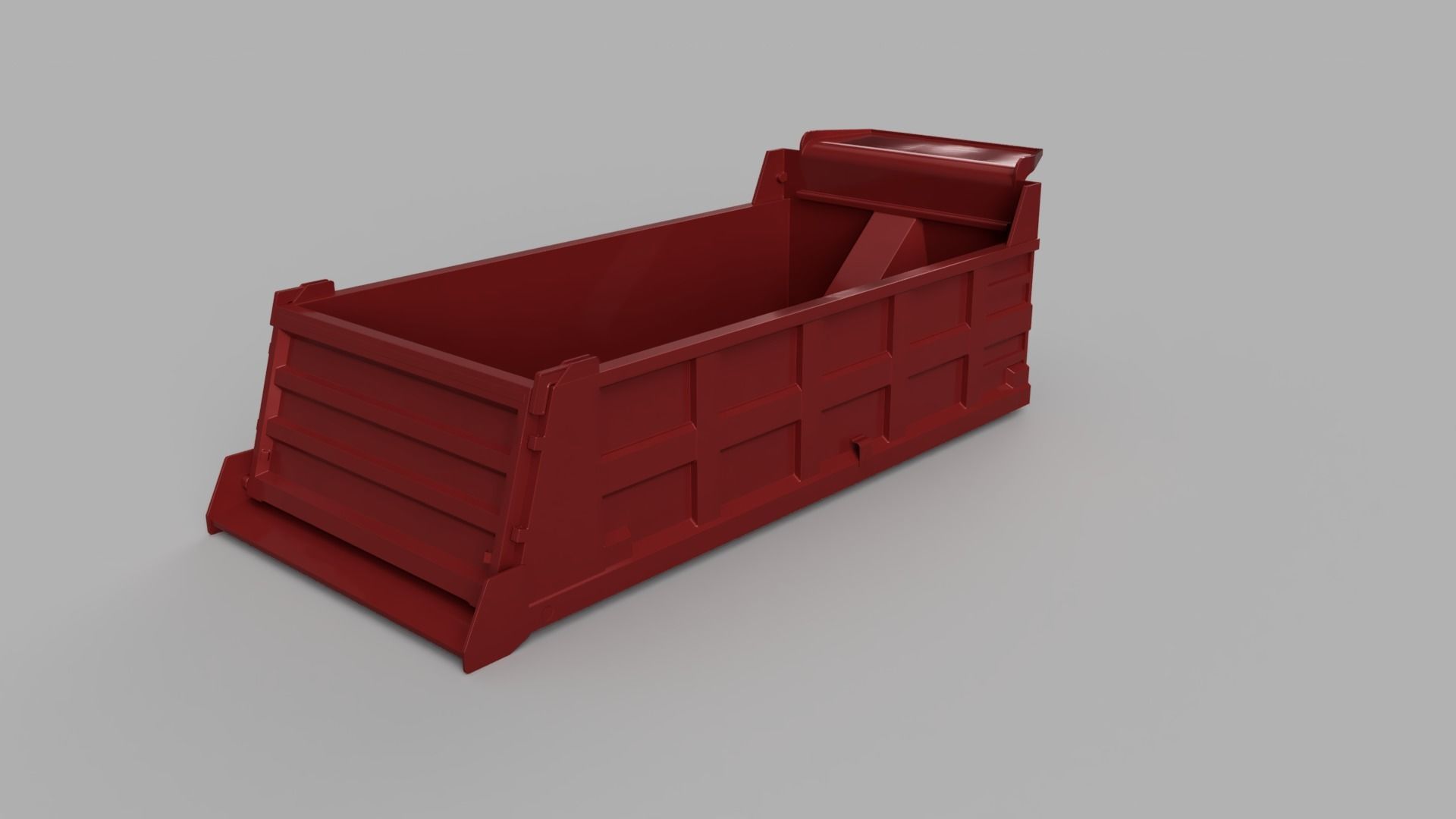 Industrial dump parts 3D model_1