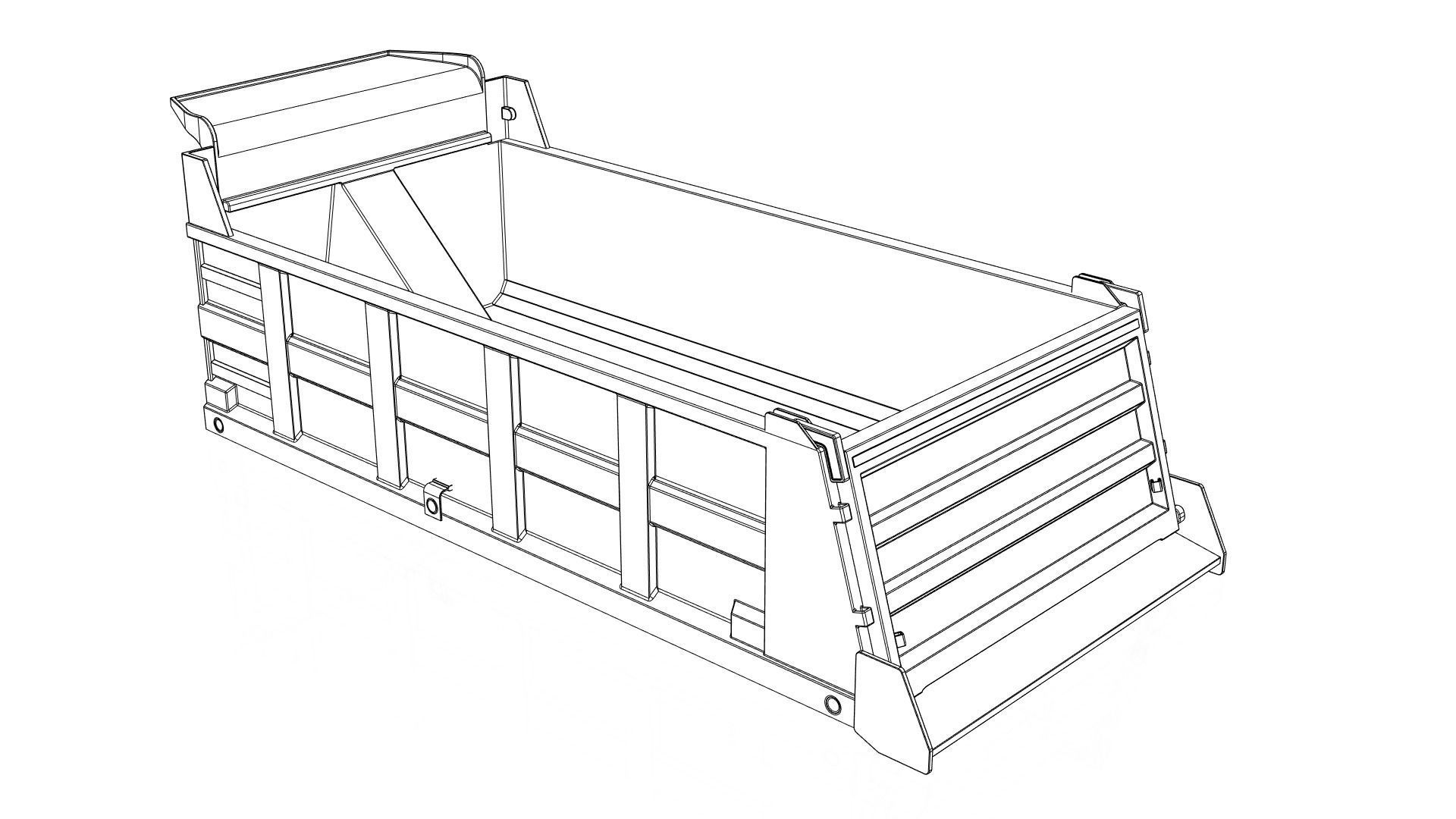 Industrial dump parts 3D model_12