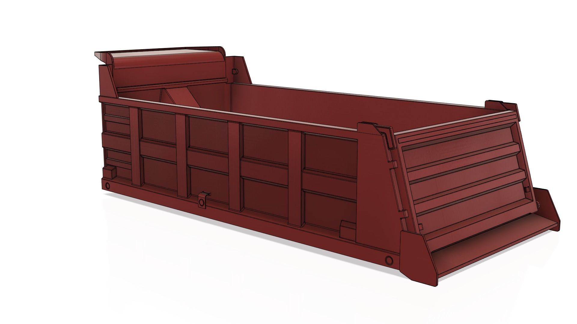 Industrial dump parts 3D model_16