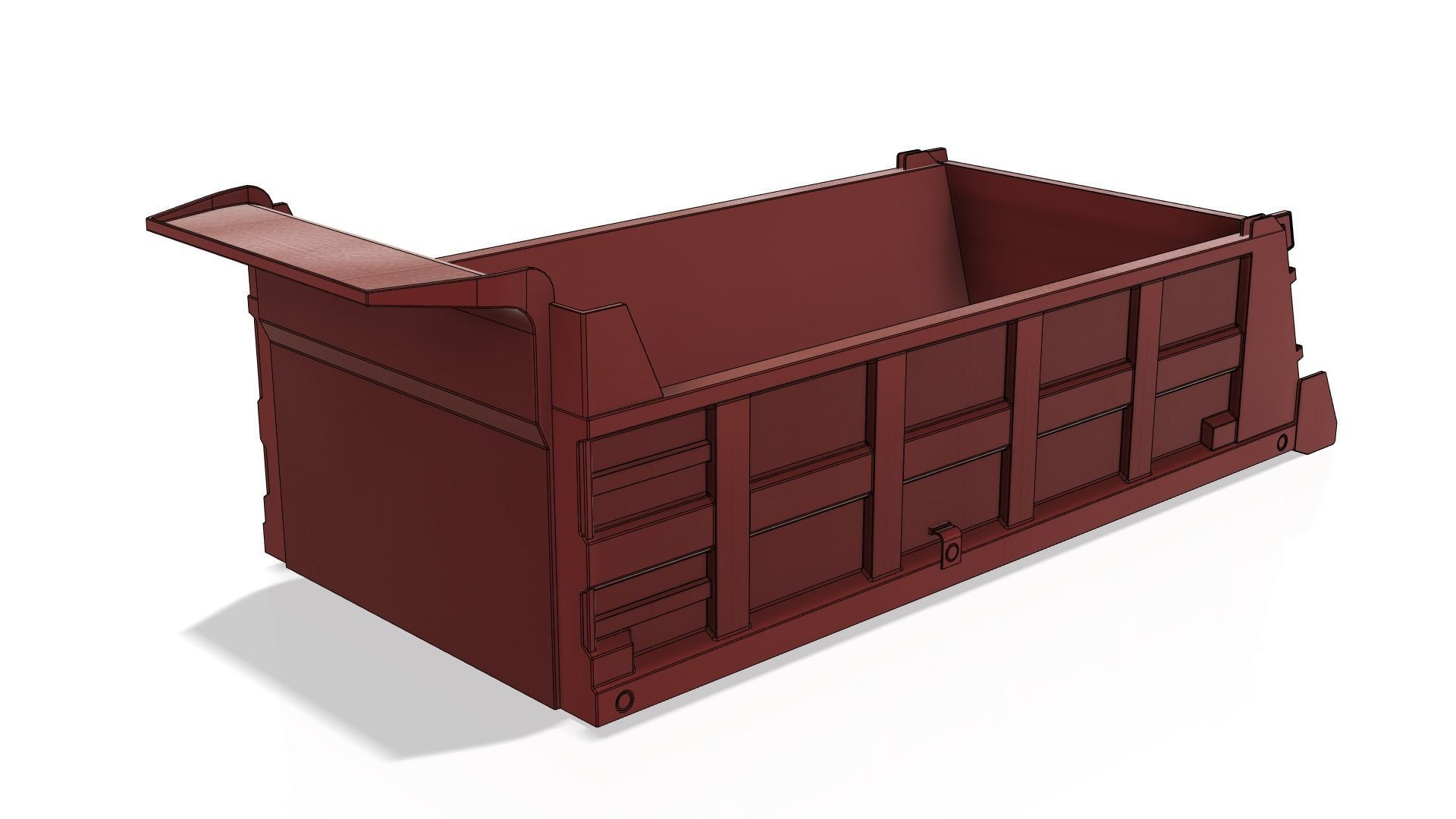 Industrial dump parts 3D model_15