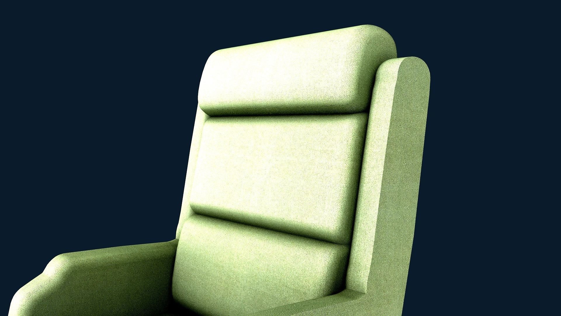 ARM CHAIR 3D model_3