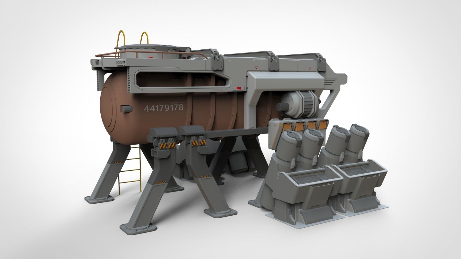 sci fi props 1 3D model_21