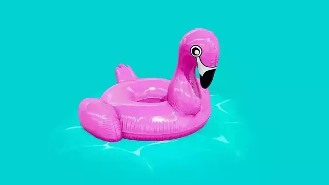 Inflatable Flamingo