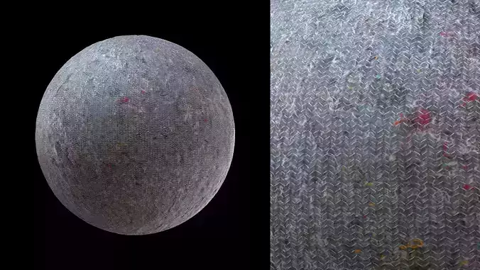 4k Seamless painting fleece