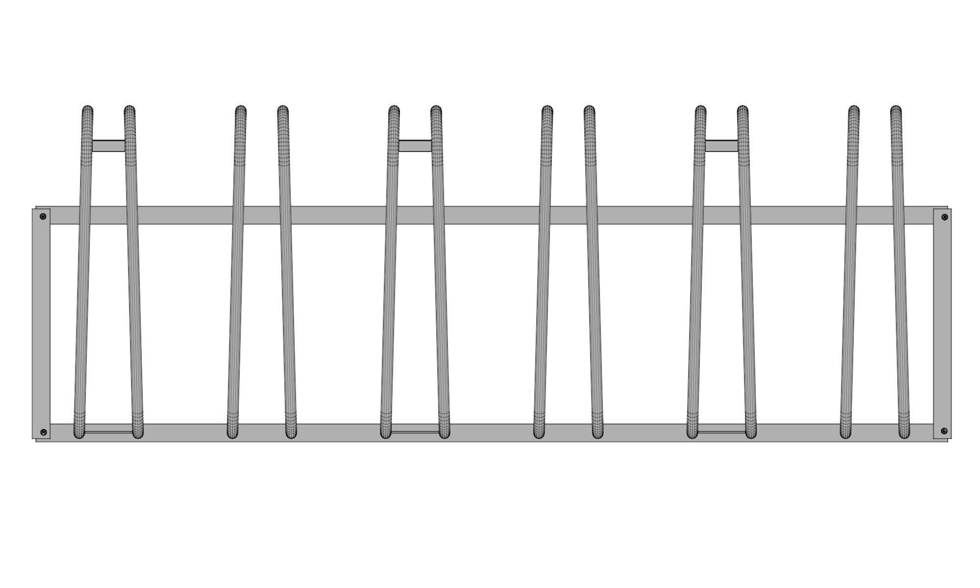 bike stand 3D model_3