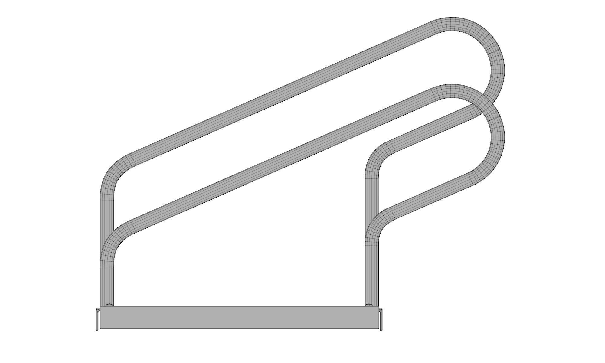 bike stand 3D model_4