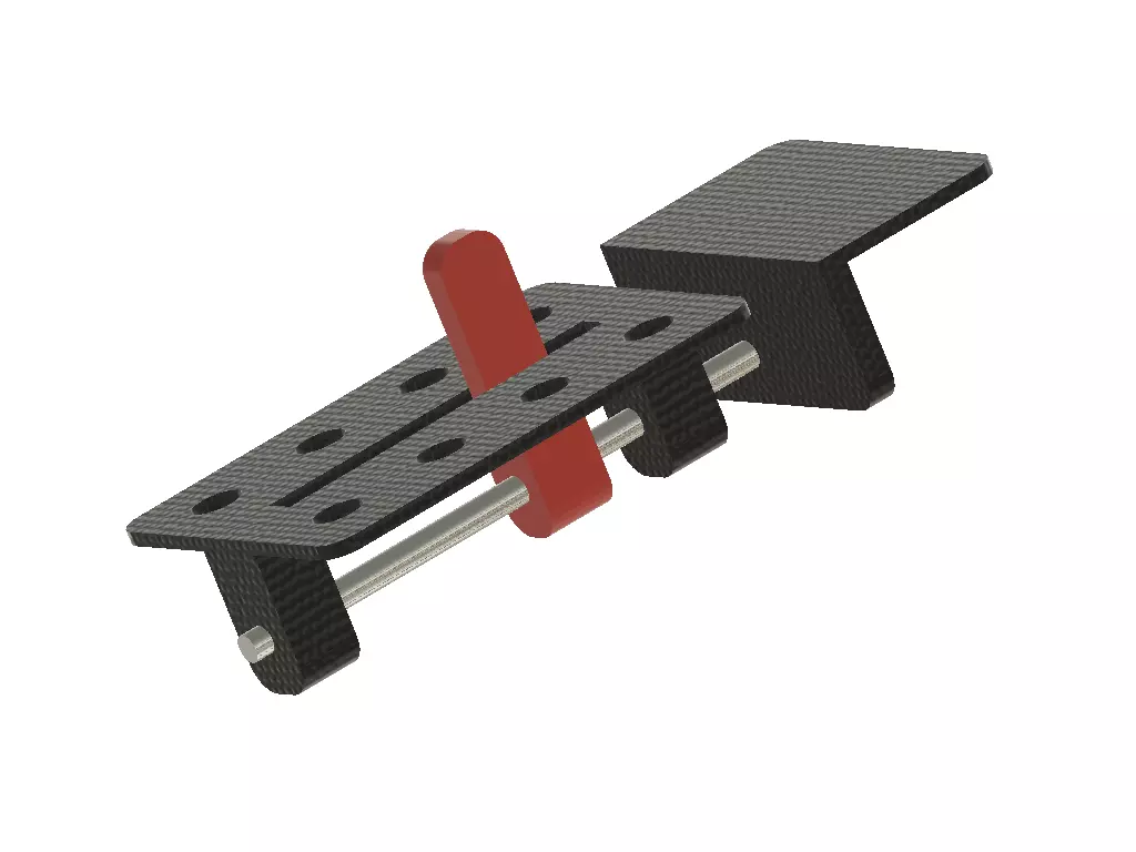 latch retainer lock for cover model 3D print model