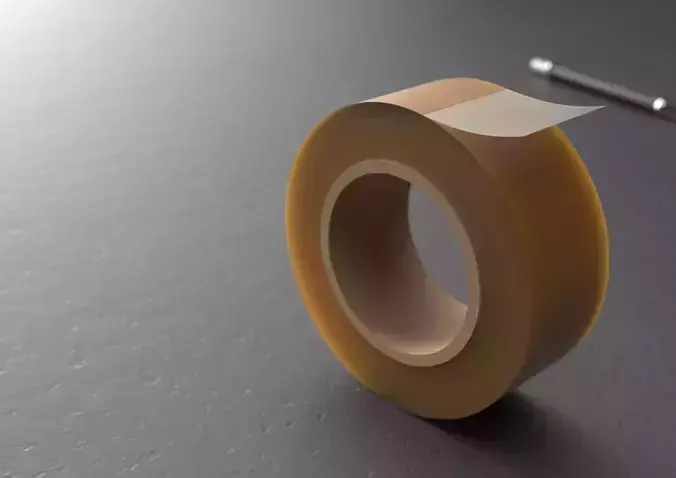 Adhesive tape 3D model