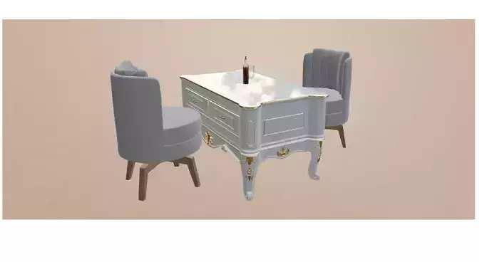 Classic Table and Atlanta Armchair